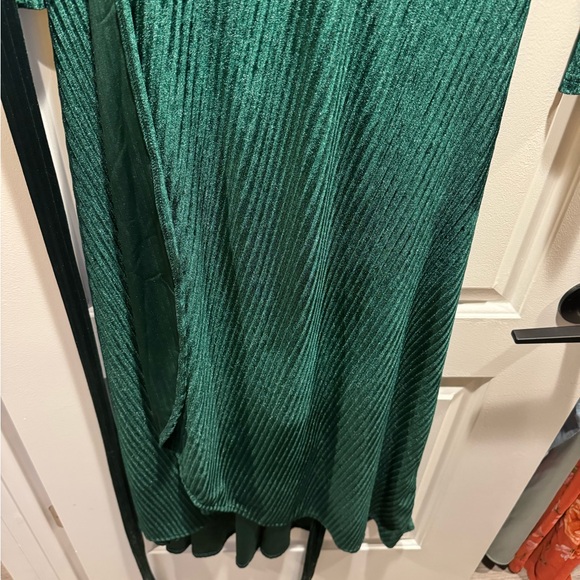 NEW | Baltic Born Emerald Green Wrap High Low Dress - Picture 7 of 7